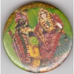 Small Radha Krishna Badge